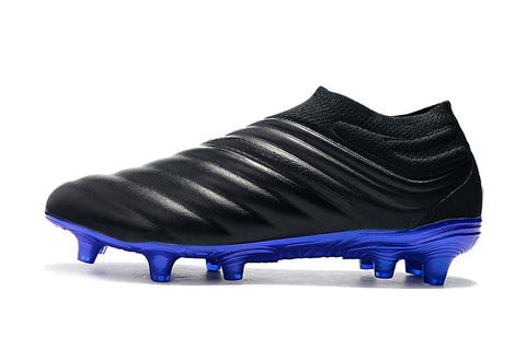 Image of Adidas Copa 19+ FG Black Blue Studs - KicksNatics
