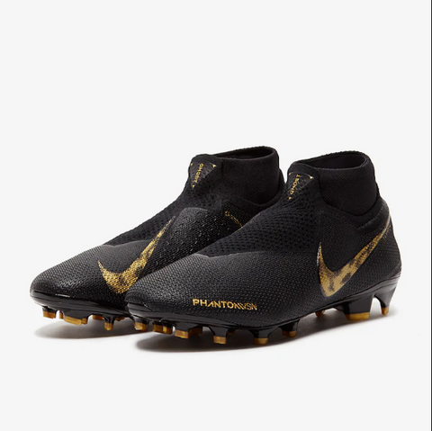 Image of Nike Phantom Vision Elite DF FG Black Gold Ghost