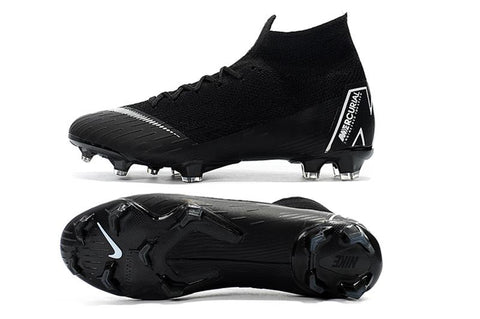 Image of NIKE Mercurial Superfly VI 360 Elite FG Black White - KicksNatics