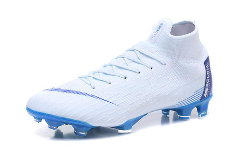 Image of NIKE Mercurial Superfly VI 360 Elite FG Light Blue - KicksNatics