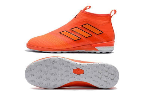 Image of Adidas ACE Tango 17+ Purecontrol IC Soccer Cleats Red Orange Black - KicksNatics