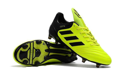 Image of Adidas Copa 17.1 FG Soccer Cleats Yellow Black - KicksNatics