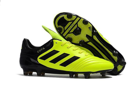 Image of Adidas Copa 17.1 FG Soccer Cleats Yellow Black - KicksNatics