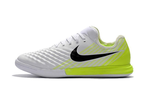 Image of Nike MagistaX Finale II IC Soccer Shoes White Black Volt - KicksNatics