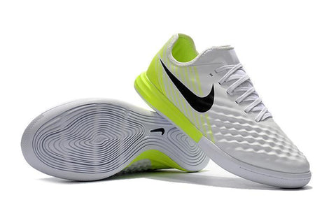 Image of Nike MagistaX Finale II IC Soccer Shoes White Black Volt - KicksNatics