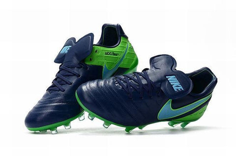 Image of Nike Tiempo Legend VI FG Soccer Cleats Coastal Blue Green - KicksNatics