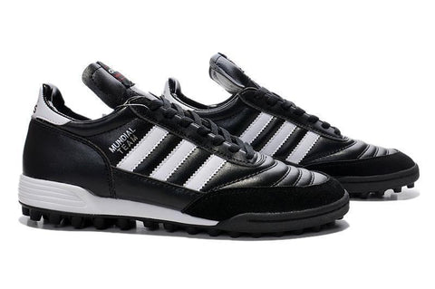 Image of Adidas Copa Mundial Team Turf Soccer Cleats All Black White - KicksNatics