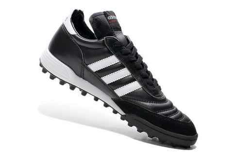 Image of Adidas Copa Mundial Team Turf Soccer Cleats All Black White - KicksNatics