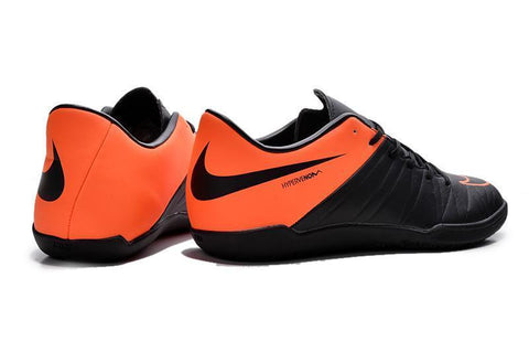 Image of Nike Hypervenom Phelon II IC Indoor Soccer Shoes DB0016 Black Orange - KicksNatics