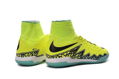 Image of Nike HypervenomX Proximo IC Soccer Shoes Green Black Grass Green - KicksNatics