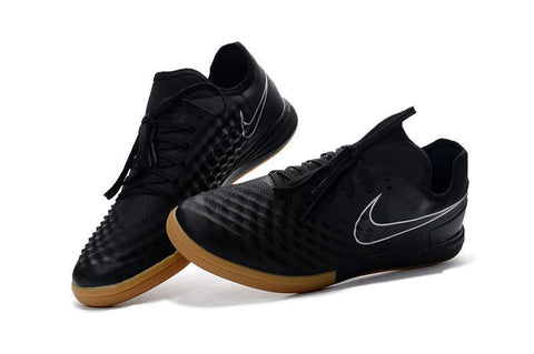 Image of Nike MagistaX Finale II IC Soccer Shoes Black Gum Light Brown - KicksNatics