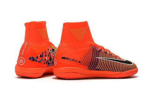 Image of Nike MercurialX Proximo II IC IC00047 Orange Blue Black IE - KicksNatics