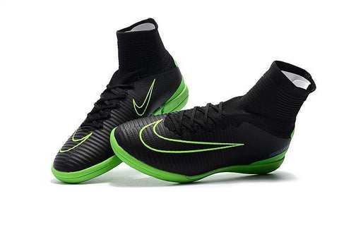 Image of Nike MercurialX Proximo II IC Black Electric Green Paramount Blue - KicksNatics