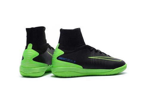 Image of Nike MercurialX Proximo II IC Black Electric Green Paramount Blue - KicksNatics