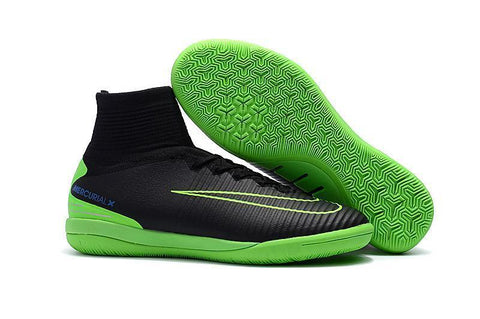Image of Nike MercurialX Proximo II IC Black Electric Green Paramount Blue - KicksNatics