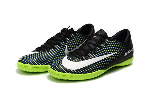 Image of Nike MercurialX Victory VI IC NKDB0042 Black/White/Electric Green - KicksNatics