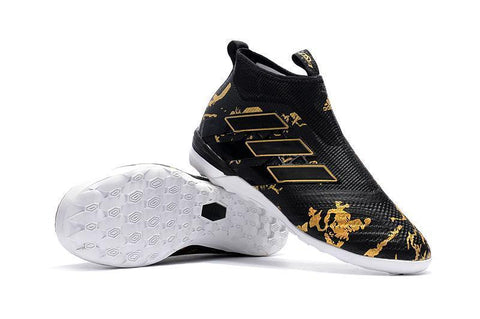 Image of Adidas ACE Tango 17+ Purecontrol IC ACE17033 Core Black/Matte Gold - KicksNatics