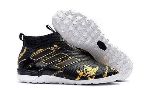 Image of Adidas ACE Tango 17+ Purecontrol IC ACE17033 Core Black/Matte Gold - KicksNatics