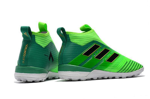 Image of Adidas ACE Tango 17+ Purecontrol Turf Soccer Cleats Solar Green Black - KicksNatics