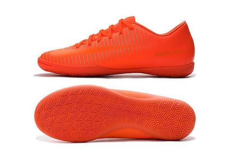 Image of Nike Mercurial Victory VI IC Soccer Shoes Bright Crimson Hyper Orange - KicksNatics