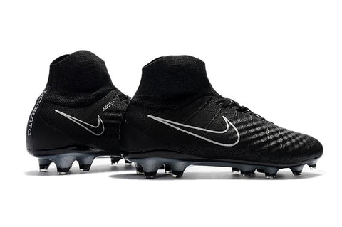 Image of Nike Magista Obra II FG Black Silver - KicksNatics
