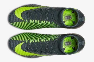 Image of Nike Mercurial Superfly V CR7 FG Soccer Cleats Black Green - KicksNatics