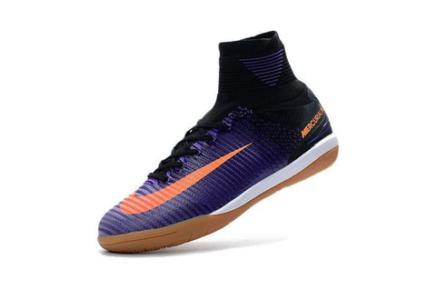 Image of Nike MercurialX Proximo II IC IC00043 Black Total Crimson Hyper Grape - KicksNatics
