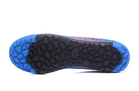 Image of Adidas X 16.3 Turf Soccer Cleats Blue Black White - KicksNatics