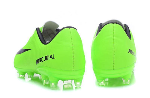 Image of Nike Mercurial Vapor XI AG Soccer Cleats Electric Green Black - KicksNatics