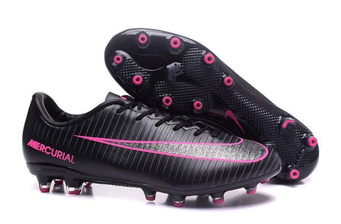 Image of Nike Mercurial Vapor XI AG Soccer Cleats Black Pink - KicksNatics