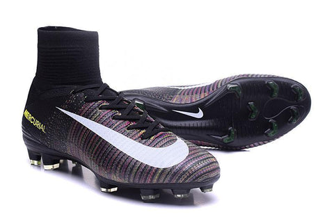 Image of Nike Mercurial Superfly V FG Soccer Cleats Pitch Dark Pack - KicksNatics
