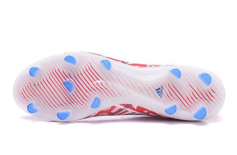 Image of Adidas Nemeziz 17.3 FG Soccer Cleats Red Blue White - KicksNatics