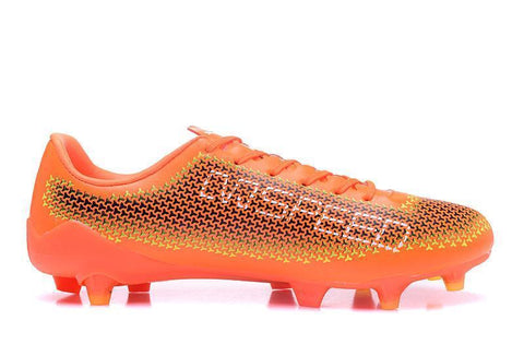 Image of PUMA evoSPEED 17 FG Soccer Cleats Orange Black White - KicksNatics