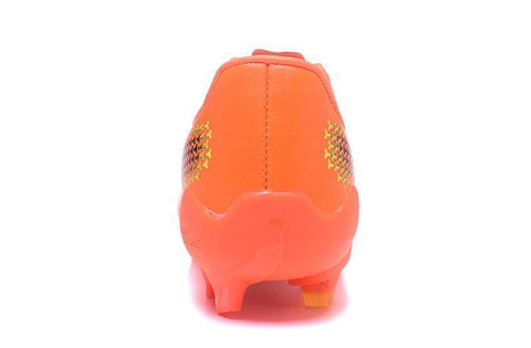 Image of PUMA evoSPEED 17 FG Soccer Cleats Orange Black White - KicksNatics