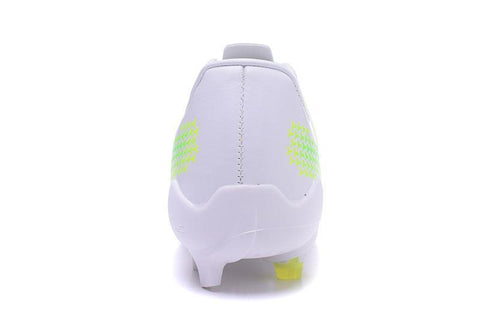 Image of PUMA evoSPEED 17 FG Soccer Cleats White Grass Green Black - KicksNatics