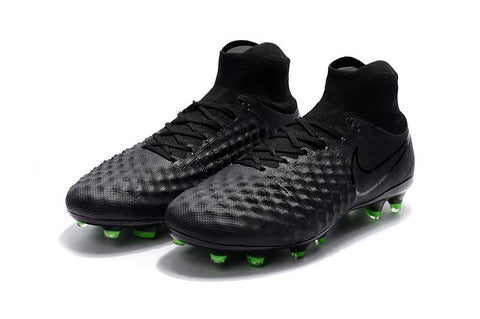 Image of Nike Magista Obra II FG Black Green - KicksNatics
