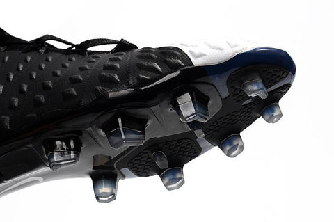 Image of Nike Hypervenom Phantom III DF FG Soccer Cleats Black White Red - KicksNatics