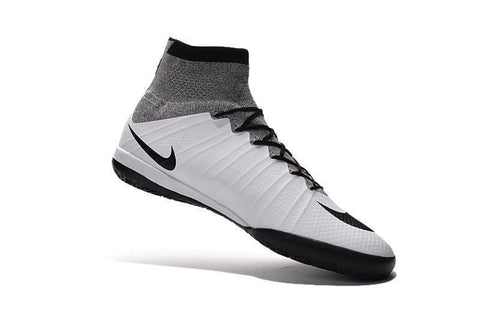 Image of Nike MercurialX Proximo IC Soccer Shoes IC0006 White Black - KicksNatics