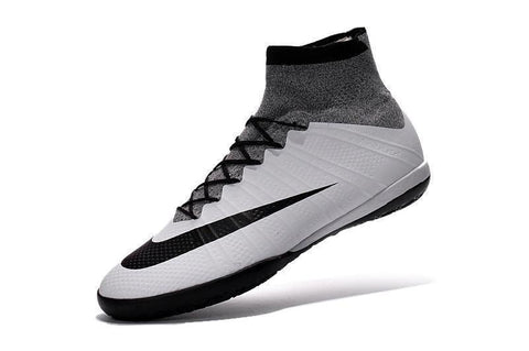 Image of Nike MercurialX Proximo IC Soccer Shoes IC0006 White Black - KicksNatics