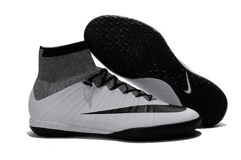 Image of Nike MercurialX Proximo IC Soccer Shoes IC0006 White Black - KicksNatics