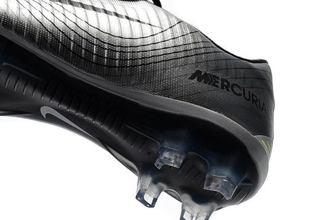 Image of Nike Mercurial Vapor XI FG Soccer Cleats Silver Black - KicksNatics