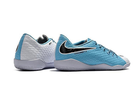 Image of Nike Hypervenom Phelon III IC Soccer Shoes Sky Blue White Black - KicksNatics