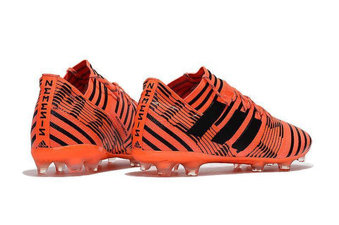Image of Adidas Nemeziz Messi 17+ 360 Agility FG Soccer Cleats Orange Black - KicksNatics