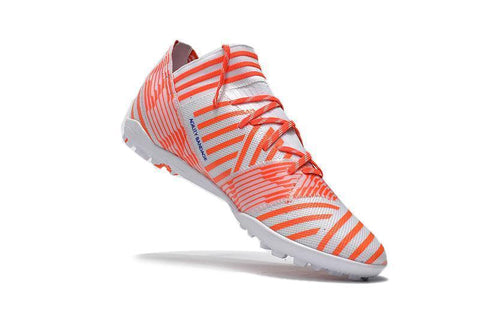 Image of Adidas Nemeziz Tango 17.3 Turf Soccer Cleats Solar Red Blue White - KicksNatics