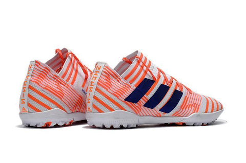 Image of Adidas Nemeziz Tango 17.3 Turf Soccer Cleats Solar Red Blue White - KicksNatics