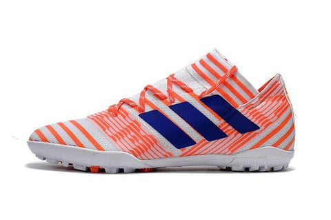 Image of Adidas Nemeziz Tango 17.3 Turf Soccer Cleats Solar Red Blue White - KicksNatics