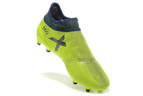 Image of Adidas X 17+ Purechaos FG Soccer Cleats Green Black - KicksNatics