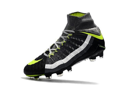 Image of Nike Hypervenom Phantom III DF FG Soccer Cleats Midnight Fog Black - KicksNatics