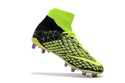 Image of Nike Hypervenom Phantom III EA Sports DF FG Soccer Cleats Green - KicksNatics