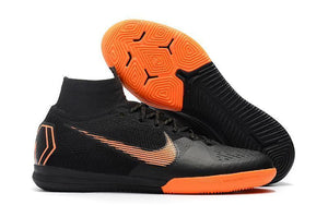 Nike MercurialX Superfly 360 Elite IC Soccer Cleats Black Orange